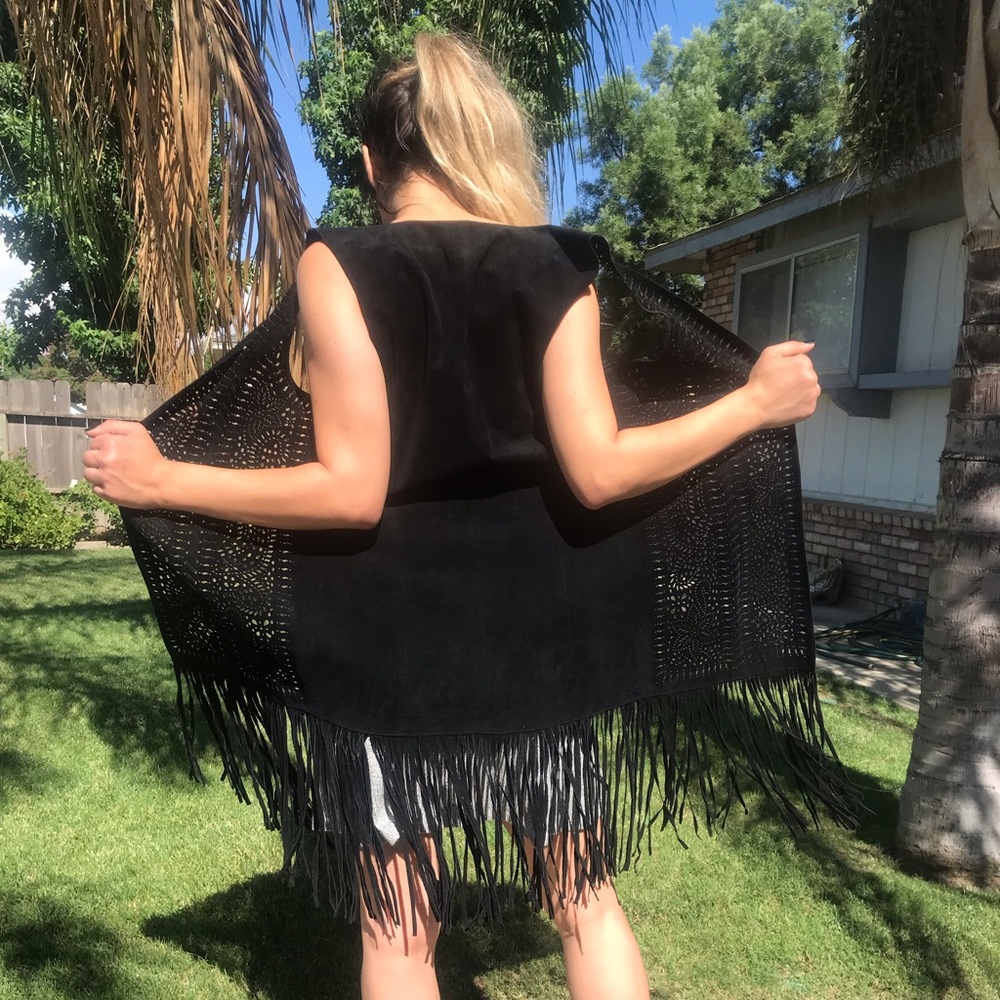 Zara Fringe Vest